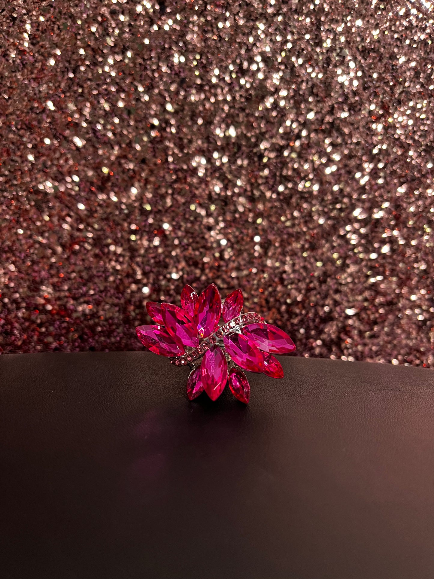 Pink & Silver ring