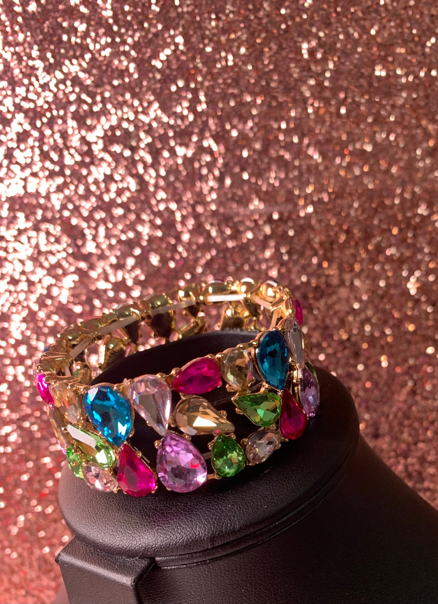 Assorted Jewel Stretchy Bracelet