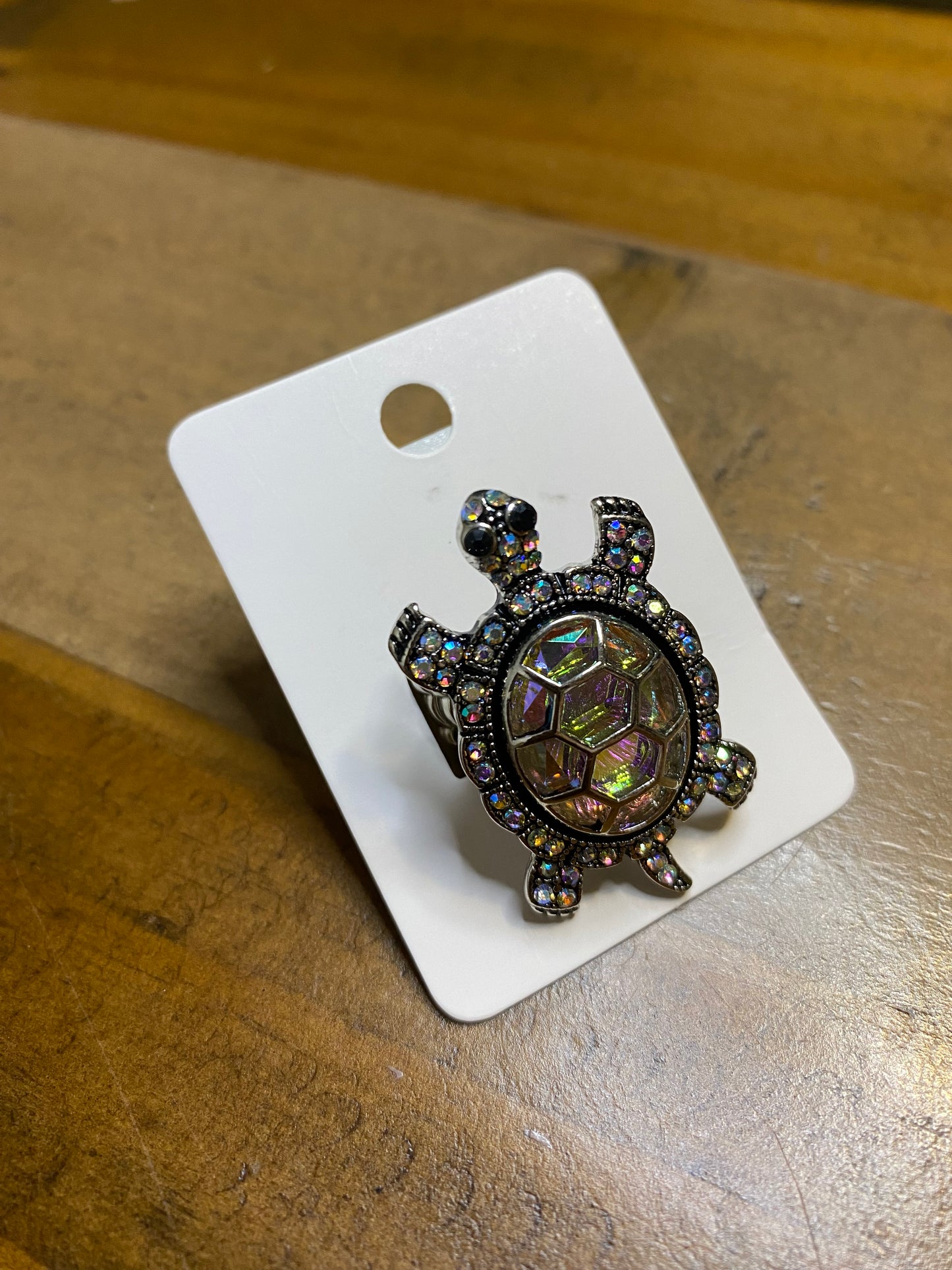 AB Turtle Ring Silver