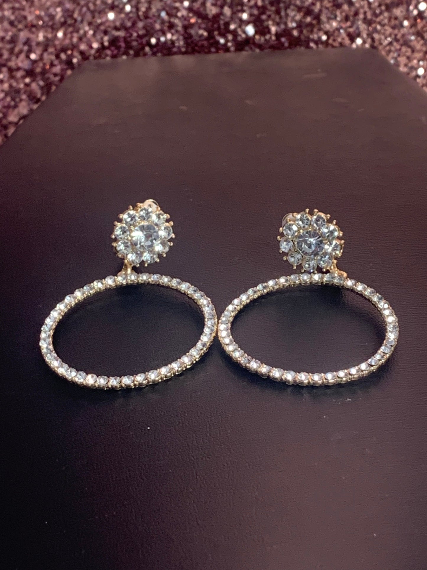 Gold Bling Earrings