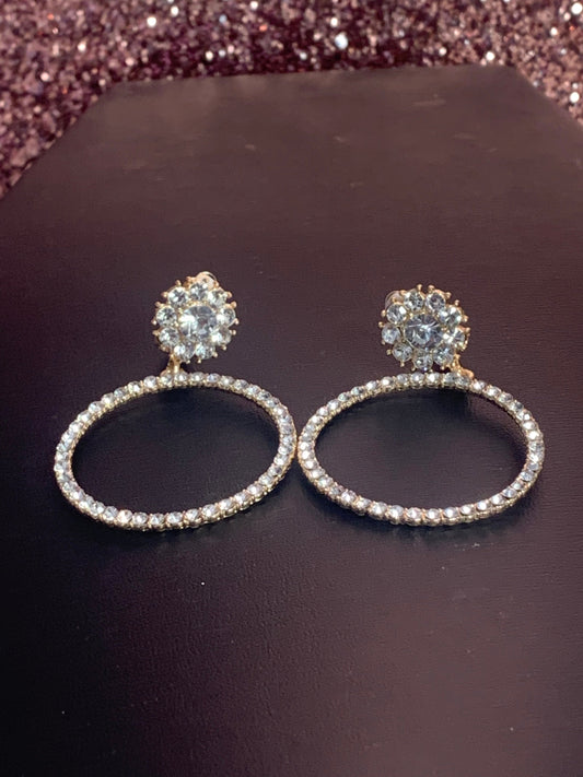Gold Bling Earrings