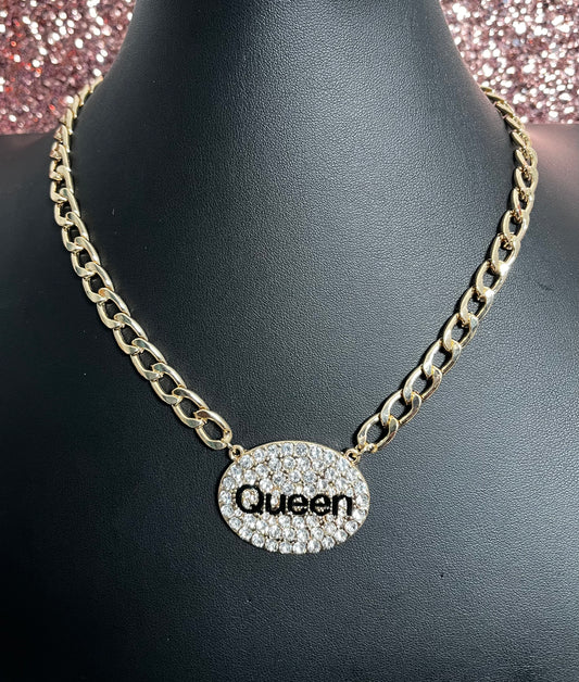 Gold Queen Necklace
