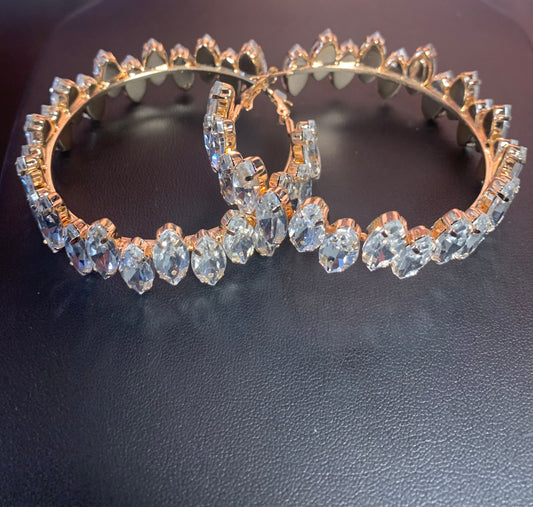 Gold Hoop Earrings