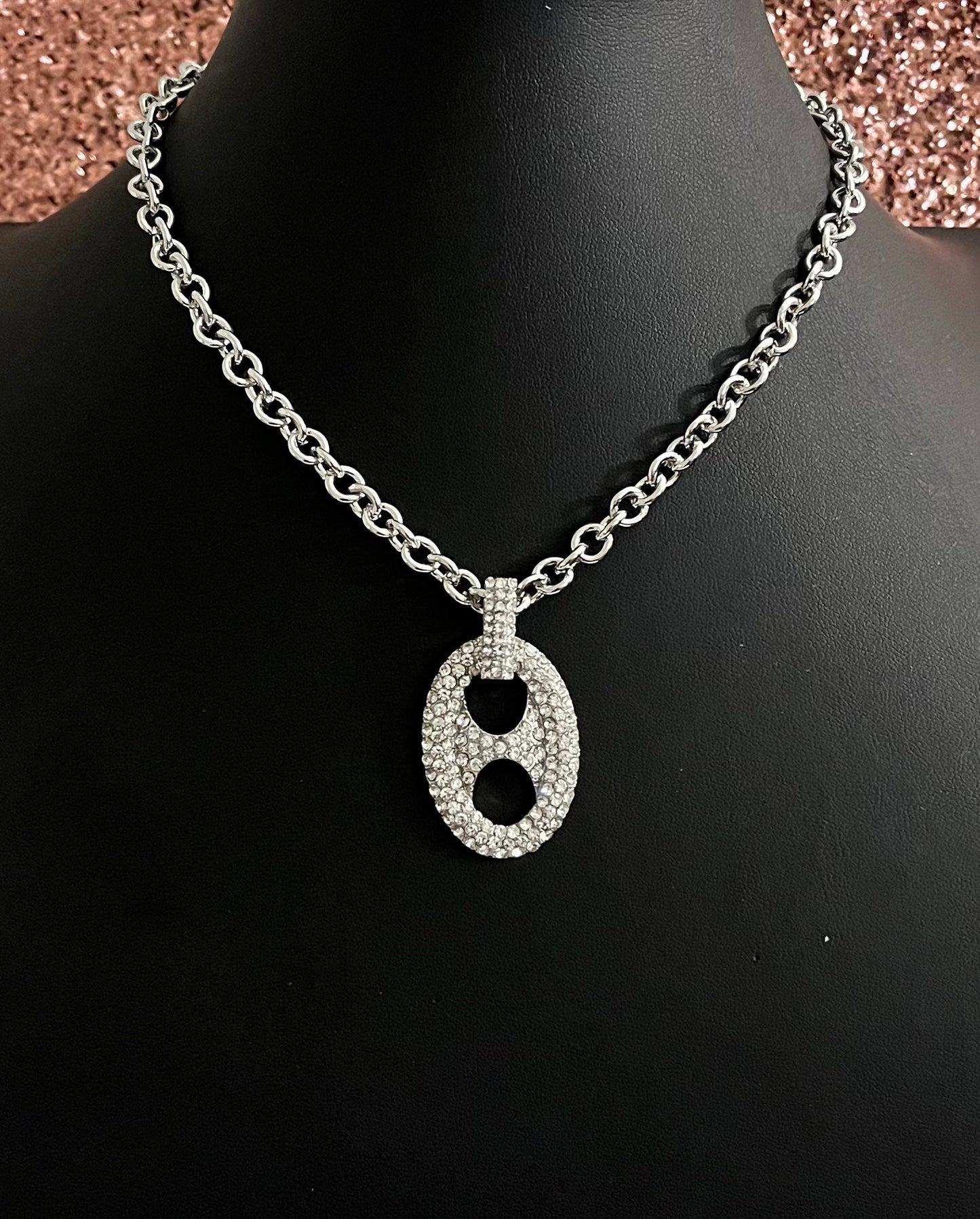 Silver Bling Necklace