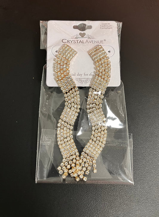 Gold Bling Earrings