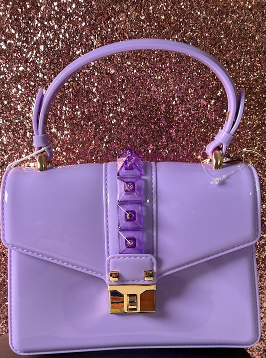 Lavender jelly purse