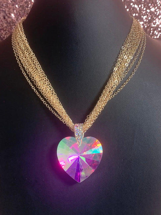 Gold AB Necklace