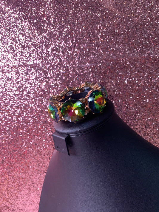 Oil spill Big Jewel Bracelet