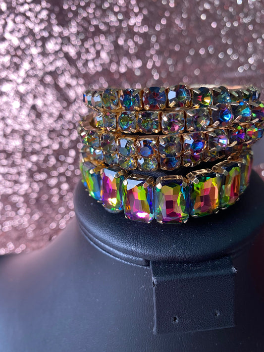 Layered Oil Spill Bracelet