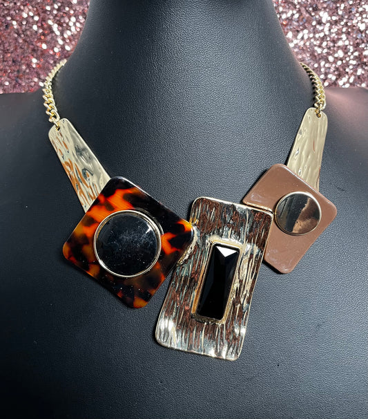 Gold Beautiful Earth Tone Necklace