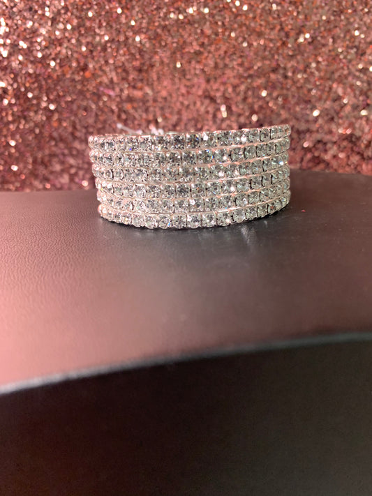 Bling Spiral Bracelet