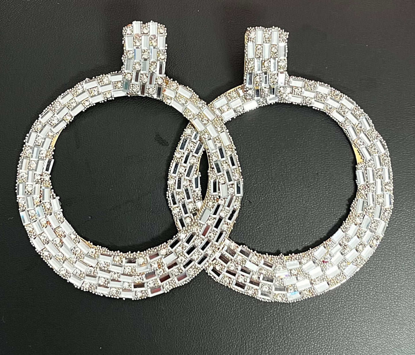 Bling Apple of His Eye Earrings