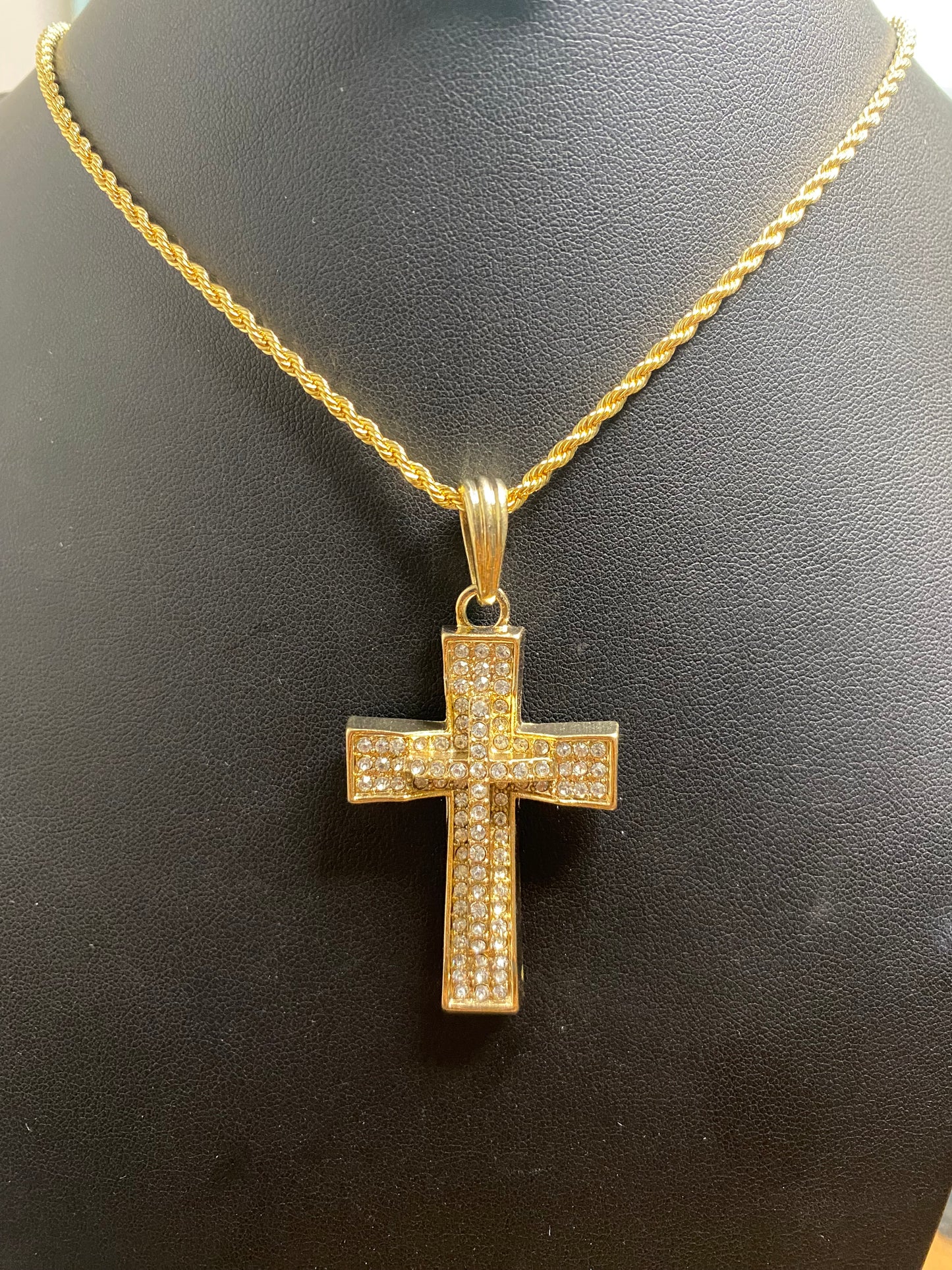 Bold Gold Cross
